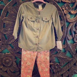 Toddler girls two piece outfit Brand new with Tags